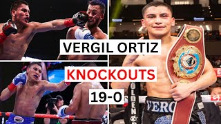 Vergil Ortiz Jr 190 Highlights amp Knockouts [upl. by Vez]