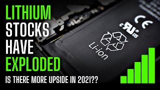 3 Lithium Stocks EXPLODING on growing EV Demand  Investing in Lithium Stocks 2021 ALB LTHM SQM [upl. by Iveksarap]