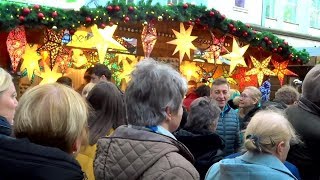 🎄 York Christmas Markets Yorkshire  Shambles Market  UK Holiday [upl. by Mela]