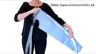 Videoguide til Lympha Press PCD51 med Armmanchet [upl. by Baelbeer435]