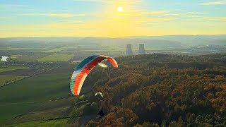 Ein goldener Oktobertag  Börry  Eine Gleitschirmreise 6 [upl. by Leksehcey]