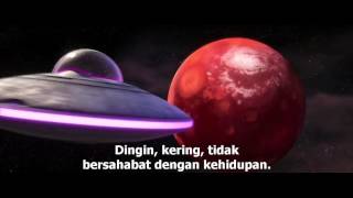 Ice Age  Collision Course clips Scratch and Mars subtitle Indonesia [upl. by Dur241]