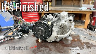 Finishing the Home Made 6 Speed Electric Dirt Bike Engine  Part 4 [upl. by Eetsirhc]