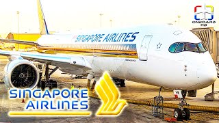 TRIP REPORT  Brilliant Flight to Singapore  Singapore Airlines A350  Bangkok to Singapore [upl. by Lassiter]