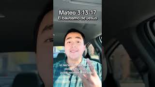 Aprendiendo la BibliaMateo Capitulo 31317 El bautimos de Jesús [upl. by Wiebmer]