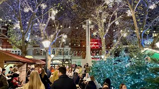 London Chelsea Christmas Lights 2022  King’s Road Sloane Square Christmas Lights London Walk [upl. by Hcab]