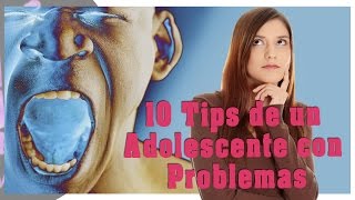 10 PISTAS DE UN ADOLESCENTE CON PROBLEMAS PSICOLÓGICOS  por PsicoVlog [upl. by Yroj]