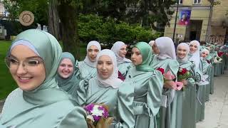 Students graduated from Bosnian School with Beautiful Nasheeds [upl. by Brian]