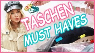 Was MÄDCHEN in ihrer HANDTASCHE BRAUCHEN I MUST HAVES I ORGANISATION  DIY [upl. by Alexandria]