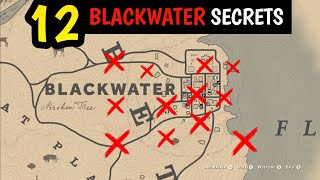 12 Secrets amp Things You Should Find In Blackwater  RDR2 [upl. by Amein]