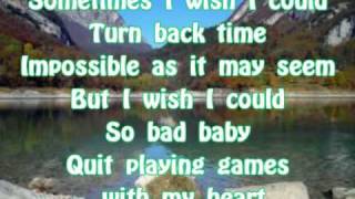 Lyrics Backstreet Boys  Quit playing games with my heart [upl. by Nura884]