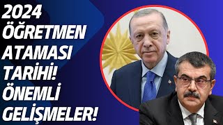 ÖĞRETMEN ATAMA TARİHİ SON DAKİKA Atama için önemli gelişmeler [upl. by Innej]