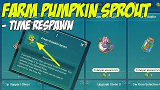 HOW TO FARM PUMPKIN SPROUT NEW UPDATE  NI NO KUNI CROSS WORLDS [upl. by Brouwer]