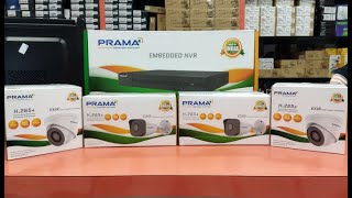 How to Setup Prama NVR DVR Full Configuration amp Setting Online With Prama Camera [upl. by Acireit]