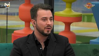 Francisco Monteiro implacável com Miguel Vicente «Devia ter vergonha mesmo»  Big Brother [upl. by Kado574]