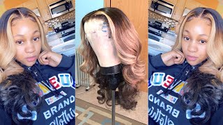 HOW TO Get ASH BLONDE HIGHLIGHTS On FRONTAL WIG VERY DETAILED [upl. by Llewon512]