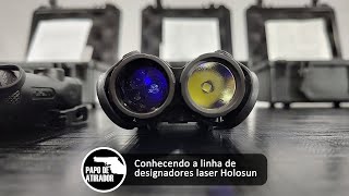 Conhecendo os designadores laser Holosun na AVB do Brasil [upl. by Yrakaz]