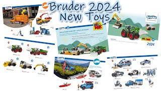 Bruder 2024 catalog the latest Bruder developments for 2024 [upl. by Alywt]