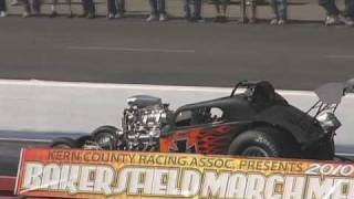 Famoso Bakersfield March Meet 2010 Nostalgia Drag Racing [upl. by Monetta77]