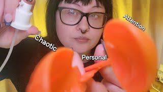 ASMR giving your face alllll the chaotic personal attention it needs [upl. by Niknar]