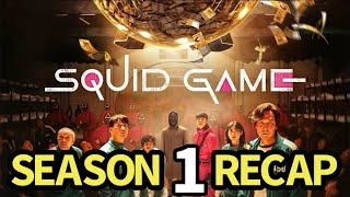 Squid Game Season 1 Recap [upl. by Aleibarg]