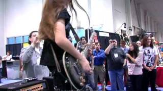 Jack Ripper at NAMM 2009 for Washburn Guitars [upl. by Aciruam]