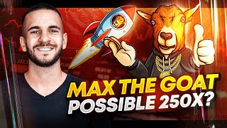 🔥 NEXT 100X GEM ON SOLANA 🔥 MAX THE GOAT MTG 🔥 A Hidden Gem Ready to Explode Dont Miss Out [upl. by Ranip76]