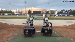 ODU Baseball Drills  Infield Fungoman [upl. by Marcelle623]