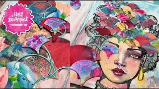 Creativation 2020 Mermaid Scale Tiles  Jane Davenport [upl. by Alina854]