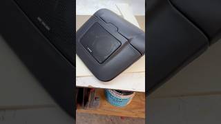 BMW custom rear seat delete panel wrap bmw 6series love [upl. by Einnim942]