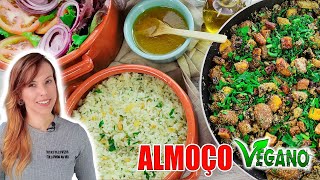 FEIJÃO TROPEIRO VEGANO l ALMOÇO COMPLETO [upl. by Cornelia]