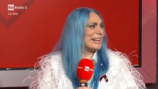 Intervista a Loredana Bertè 2ª serata  Radio2 a Sanremo [upl. by Agnes951]