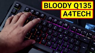 Bloody Illuminate Q135 Gaming Keyboard  Best Budget GAMING Keyboard in 2021  UNBOXING [upl. by Maris]