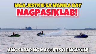 MGA JETSKIE SA MANILA BAY NAGPASIKLAB [upl. by Sharleen198]