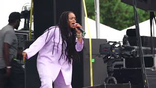 Lila Ike  I Spy  live at the NYC Jamaican Jerk Festival [upl. by Nordek266]