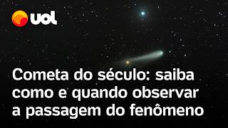 Cometa do Século passa pelo Brasil após 80 mil anos veja quando e como observar a passagem [upl. by Sephira]