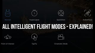 DJI MAVIC 2 PRO  ALL Intelligent Flight Modes  EXPLAINED [upl. by Yeoj]