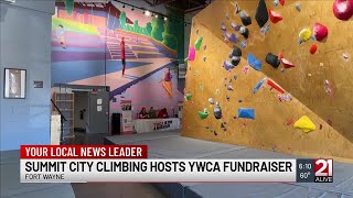 Summit City Climbing Co fundraises Thursday in support of YWCA [upl. by Jessica]