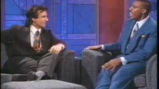 Bronson Pinchot on Arsenio Hall  22091  part 1 of 2 [upl. by Nytsirc]