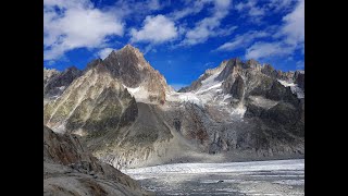 Argentière glacier amp MontBlanc mountains [upl. by Akiwak]