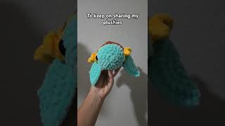 Never give up crochet handmadeplush cute cutecrochet plush cuteplush plushie amigurumi [upl. by Aihsoem705]