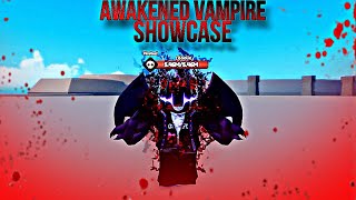 Awakened Vampire Showcase amp How to Get One Fruit Simulator [upl. by Freda]