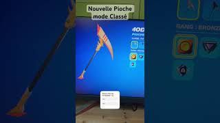 Nouvelle Pioche Exclusive Mode Classé sur Fortnite Battle Royale [upl. by Birkner]