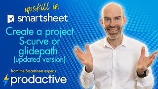 How to create a project SCurve or glidepath in Smartsheet UPDATED VERSION WITH TEMPLATE [upl. by Aneerehs]