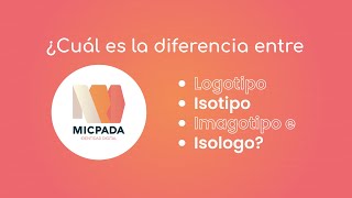 ¿Cuál es la diferencia entre logotipo isotipo imagotipo e isologo [upl. by Prudence]