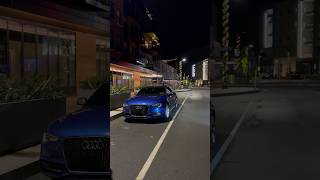 Christmas lights at night are such a nice sight audi s5 cartok cars edit carslover audisport [upl. by Nessa167]