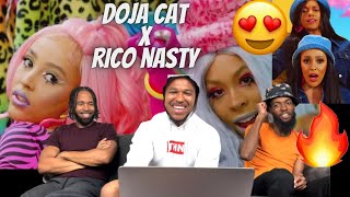 😍🔥Doja Cat  Tia Tamera Official Video ft Rico Nasty  REACTION [upl. by Rammus118]