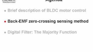 Sensorless BLDC motor control using a Majority Function Part 1 of 2 [upl. by Nrubloc951]