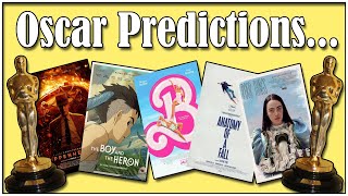 Oscar Noms Picks amp Predictions 2024 [upl. by Dempster333]