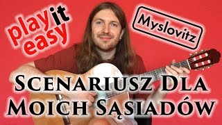 Scenariusz Dla Moich Sąsiadów  Myslovitz guitar cover  nuty  taby [upl. by Derick844]